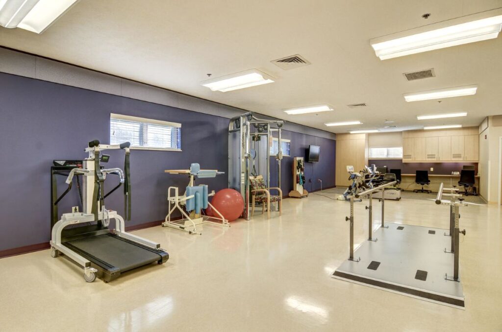 Kettering Heights Post Acute rehab gym